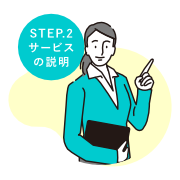 STEP.2 サービスの説明